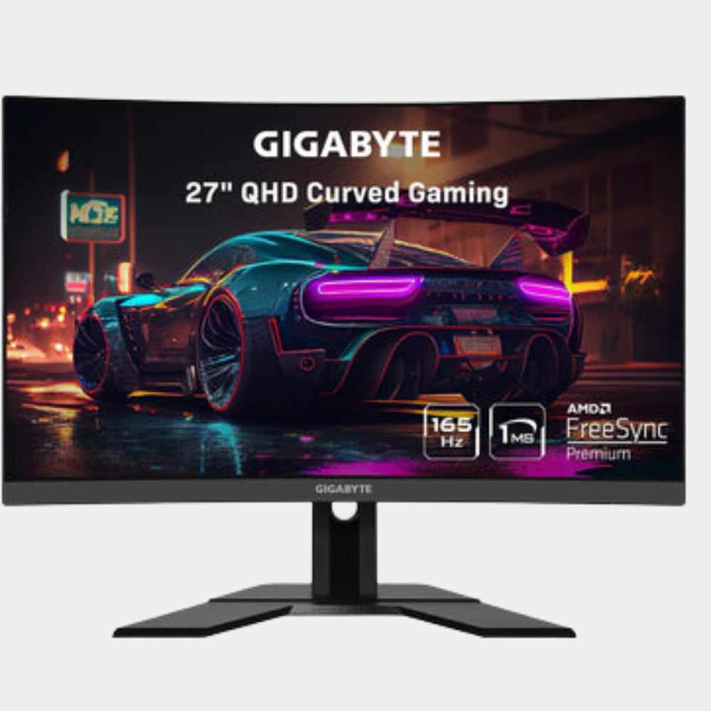 GIGABYTE G27QCA 27 Inches 165Hz 1440P Curved Gaming Monitor
