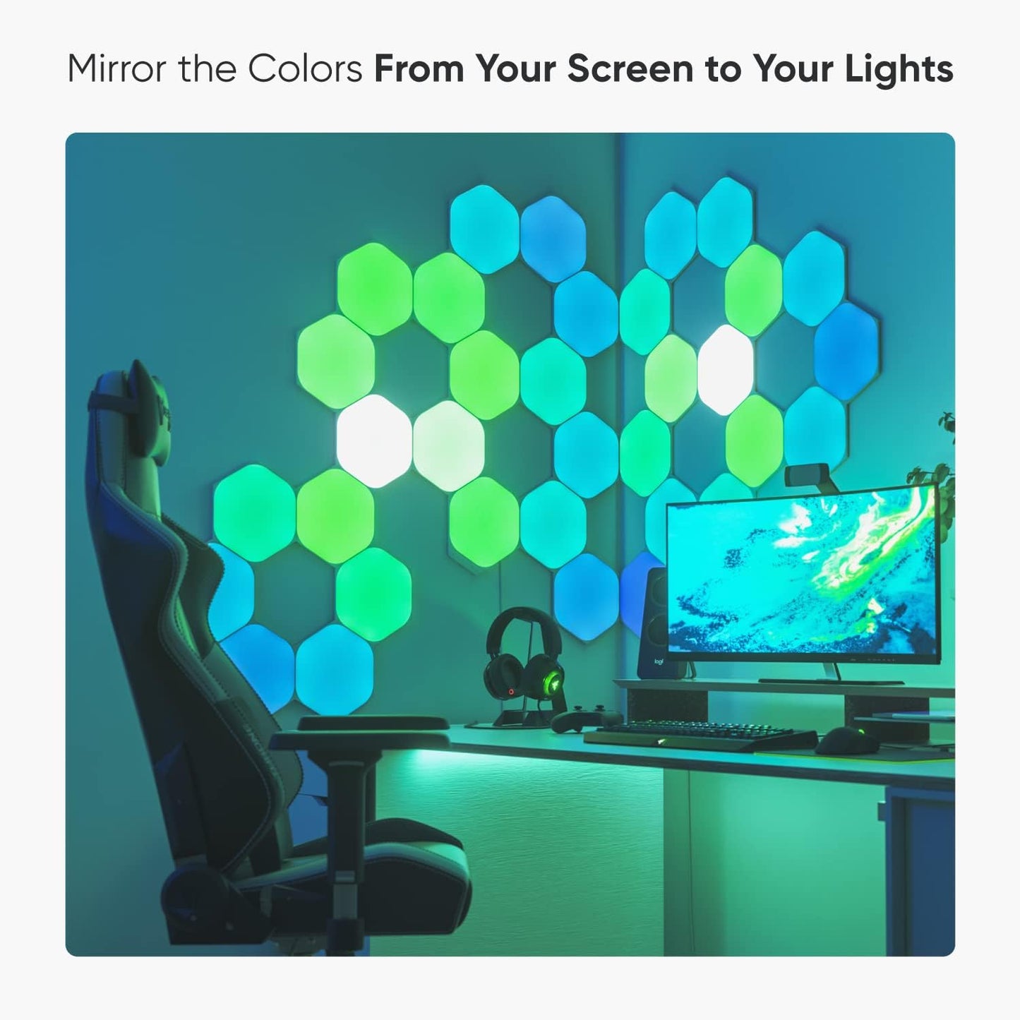 Nanoleaf Shapes Hexagons Smarter Kit