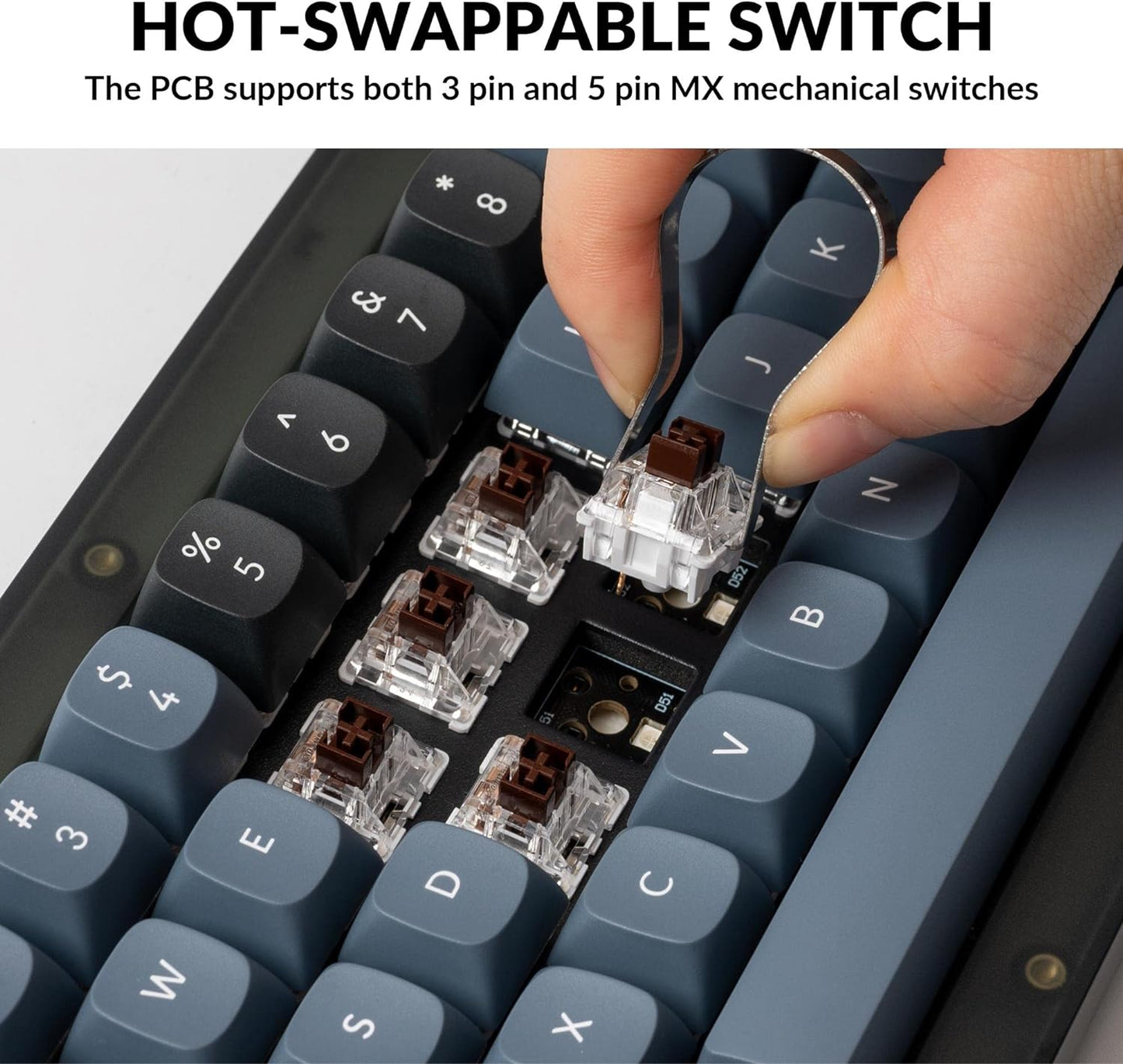 Keychron V2 QMK Wireless Gaming Mechanical Keyboard