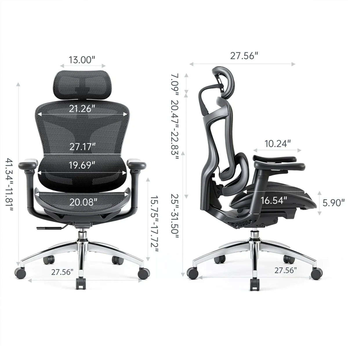 Sihoo Doro C300 Highly Adjustable Ergonomic Office Chair