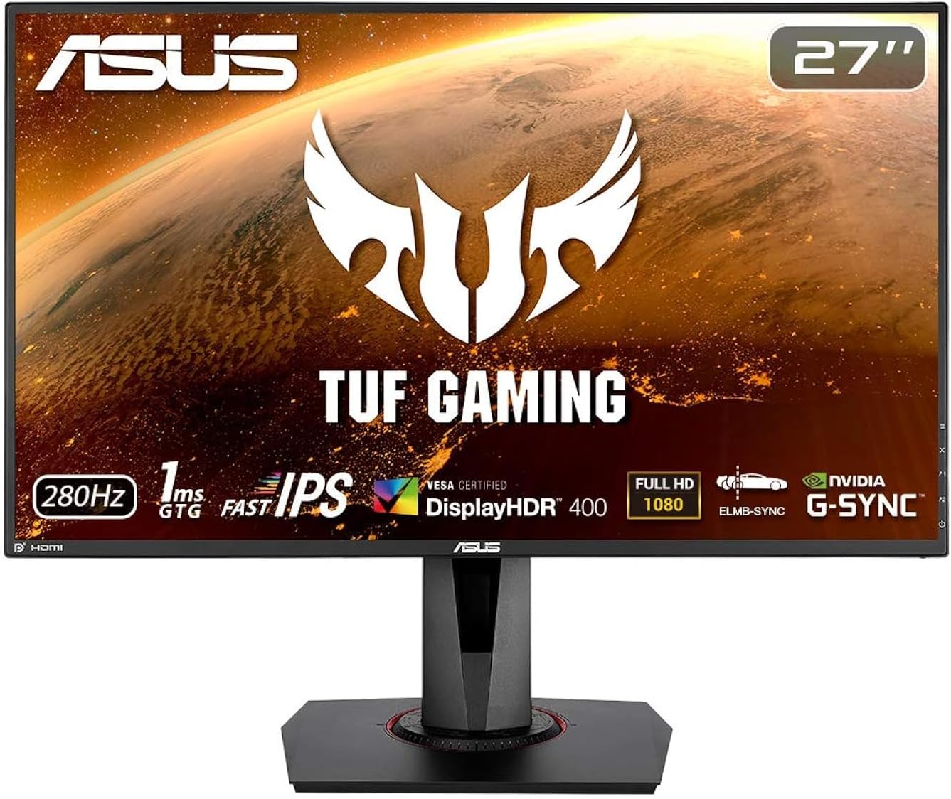 ASUS TUF Gaming VG279QM 27 Inches FHD Gaming Monitor