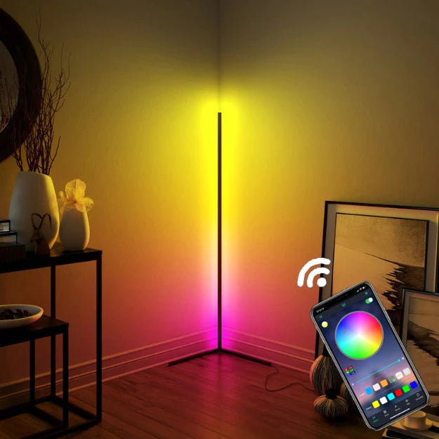 Smart App Controlled LED Corner Lamp