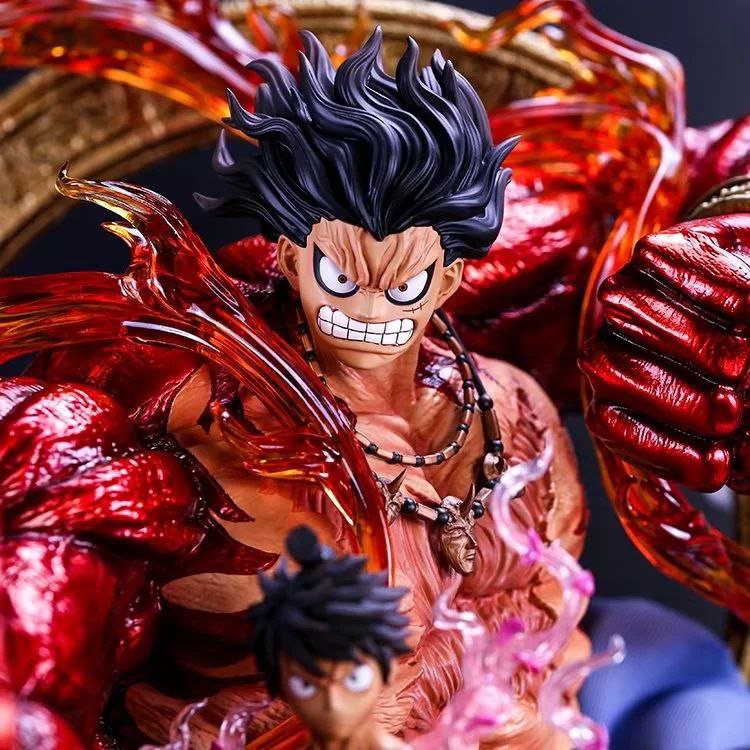 One Piece Luffy Gear 4 Bounce Man Action Figurine