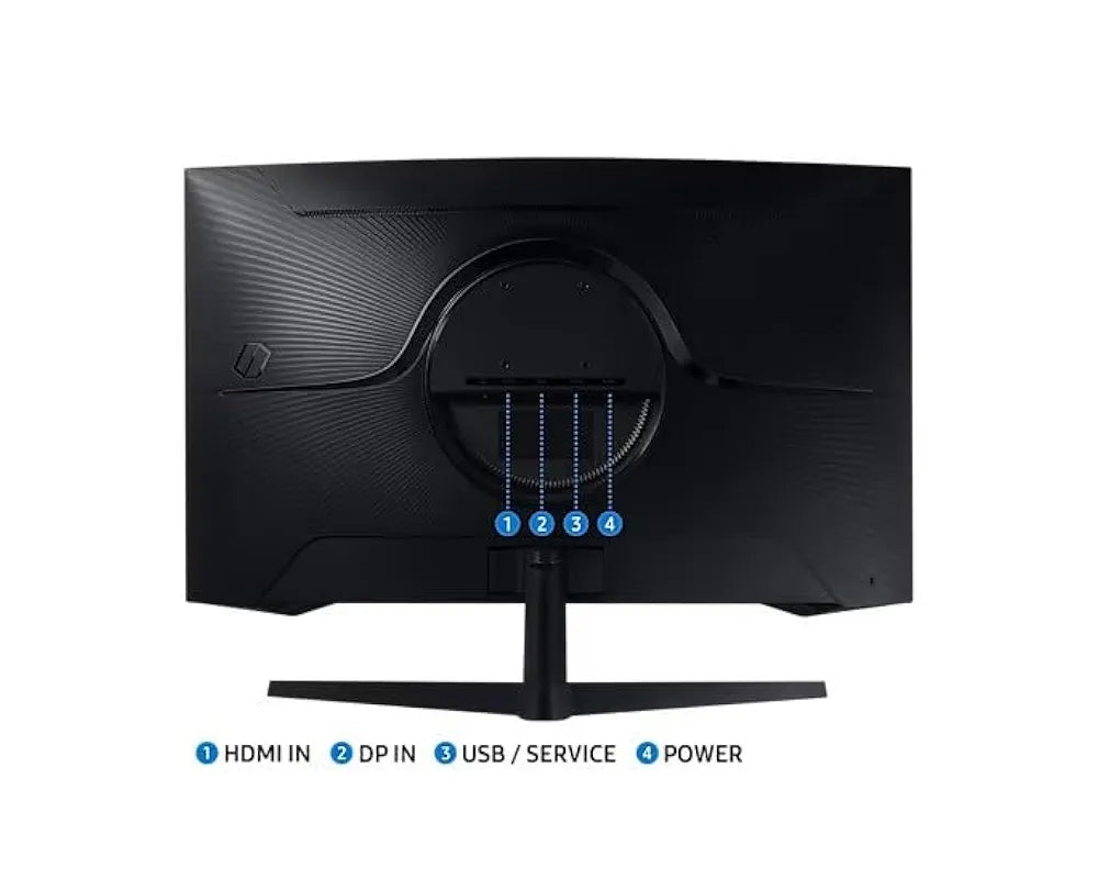 Samsung Odyssey G5 G55C LS32CG552EMXUE QHD 165Hz Curved Gaming Monitor