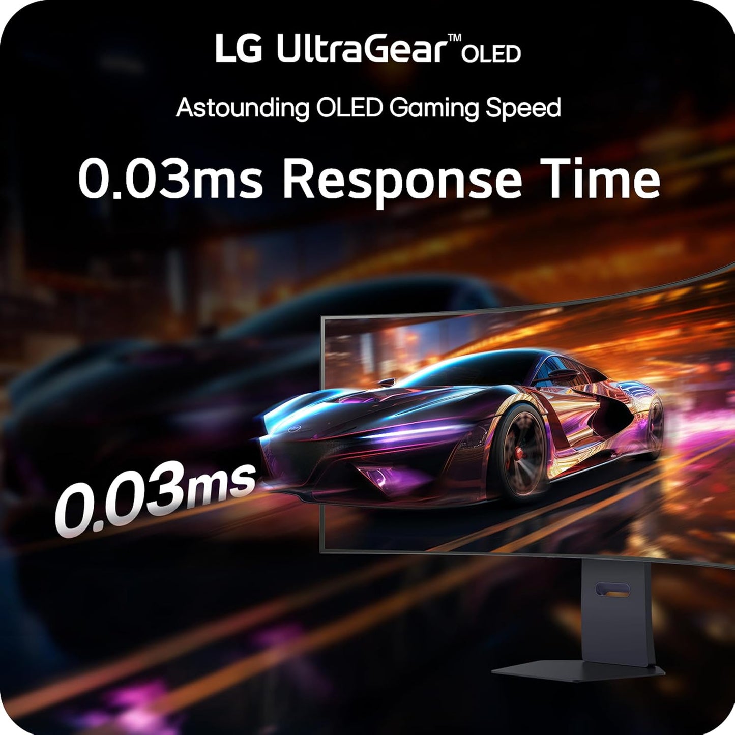 LG 45GX950A-B 45-inch Ultragear 5K2K WUHD OLED Curved Gaming Monitor