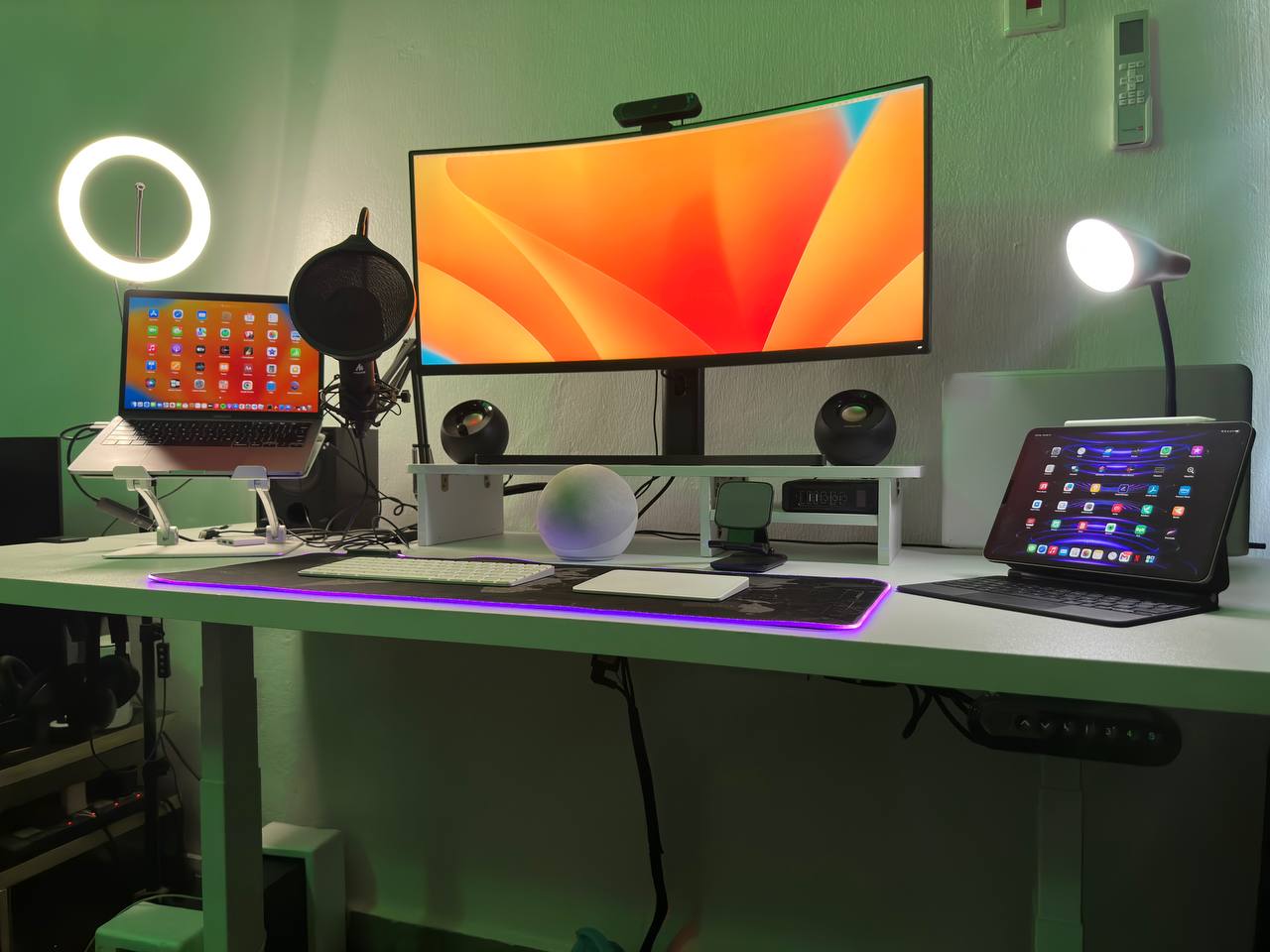 Monitor Stand (Desk Shelf)