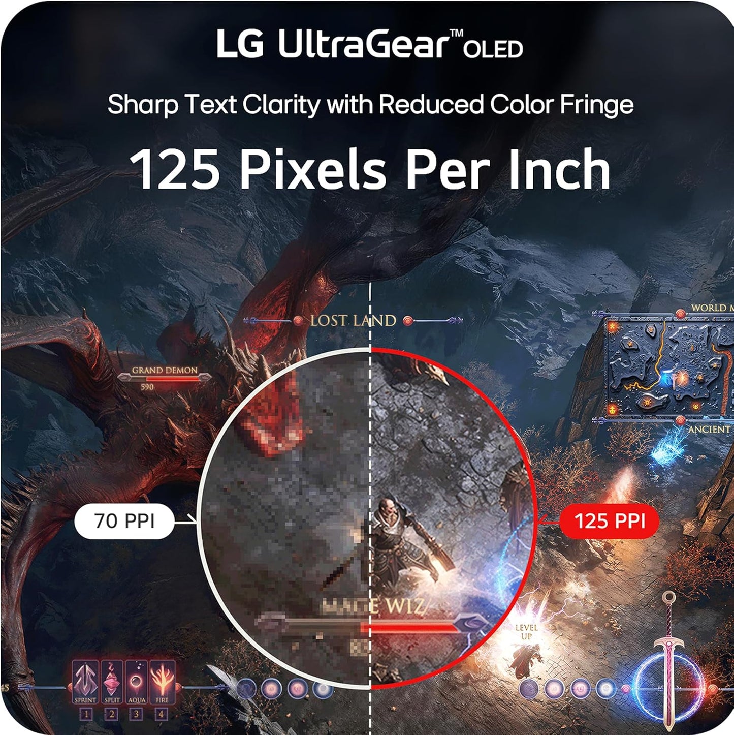 LG 45GX950A-B 45-inch Ultragear 5K2K WUHD OLED Curved Gaming Monitor
