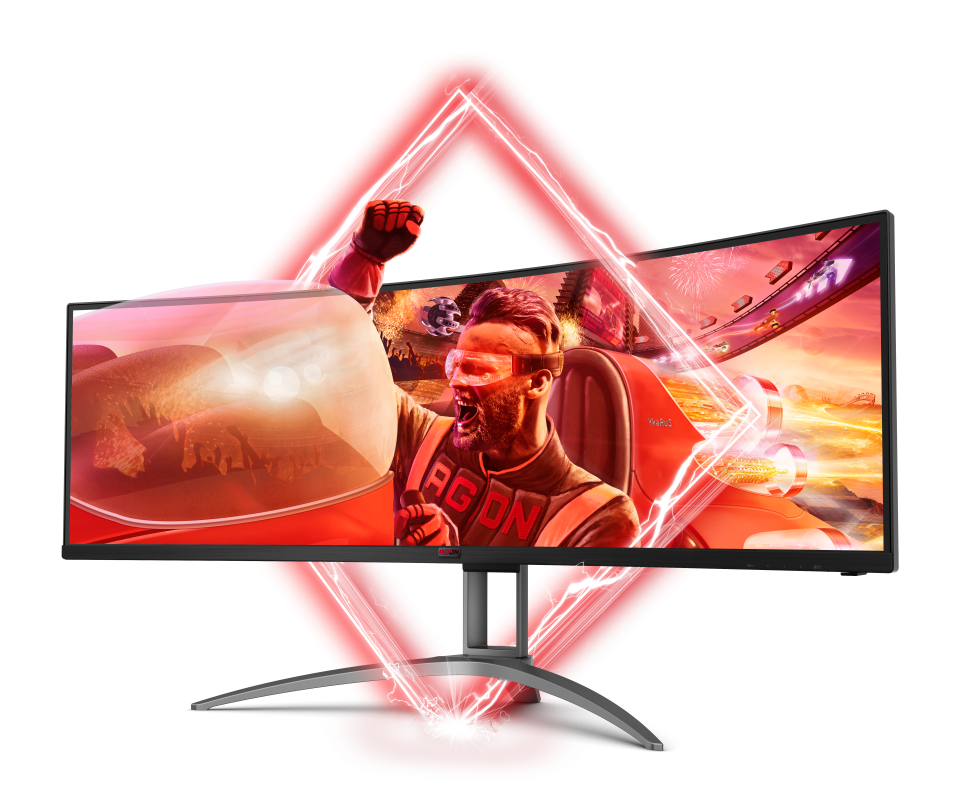 AOC AGON AG493UCX2 5K Gaming Monitor 49 inches