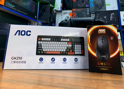 AOC GK 210 Keyboard & GM610 Mouse Combo