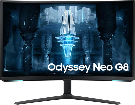 Samsung 32 Inch Odyssey Neo G8 4K UHD 240Hz Gaming Monitor – LS32BG852NNXGO