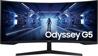 Samsung 34 Inches Odyssey G5 Ultra-Wide Gaming Monitor