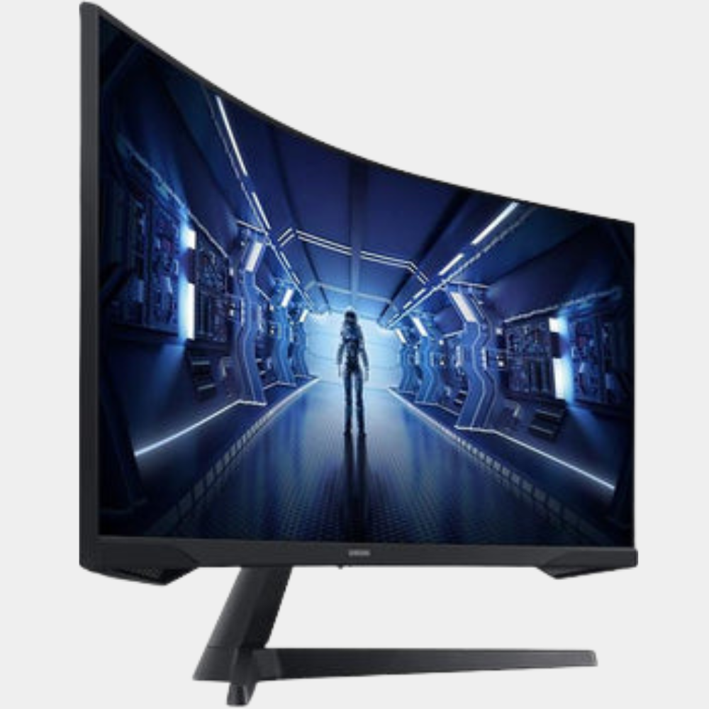 Samsung 34 Inches Odyssey G5 C34G55TWWC QHD 165Hz Ultra-Wide Curved Gaming Monitor