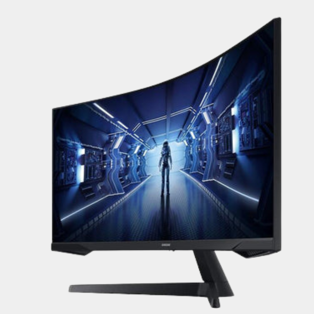 Samsung 34 Inches Odyssey G5 C34G55TWWC QHD 165Hz Ultra-Wide Curved Gaming Monitor