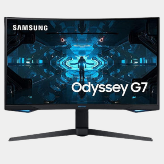 SAMSUNG 32” Odyssey G7 Series WQHD (2560x1440) Curved Gaming Monitor