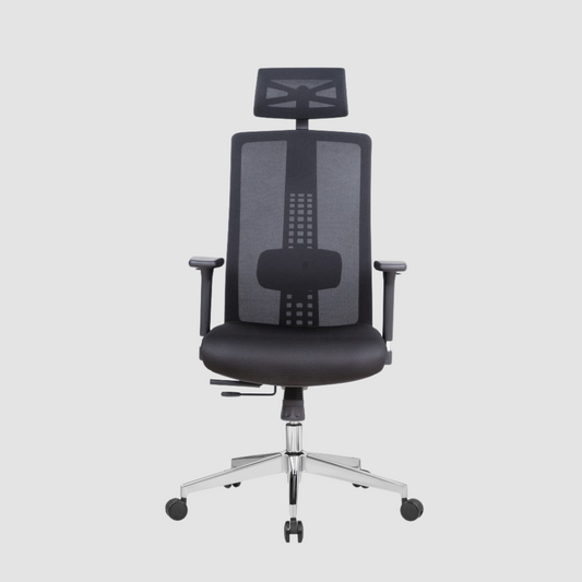 Ergonomic Swivel Office Chair With Adjustable Lumbar Support