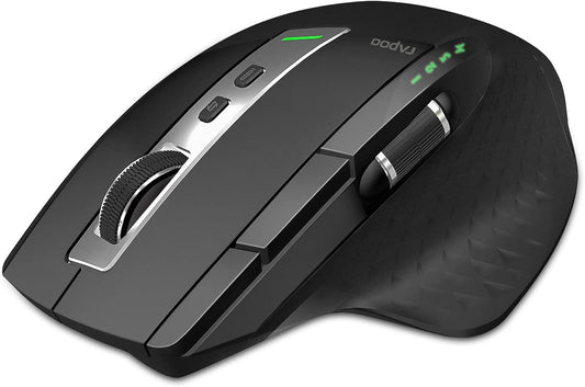 Rapoo MT750L Multi-mode Rechargeable Ergonomic Wireless Mouse