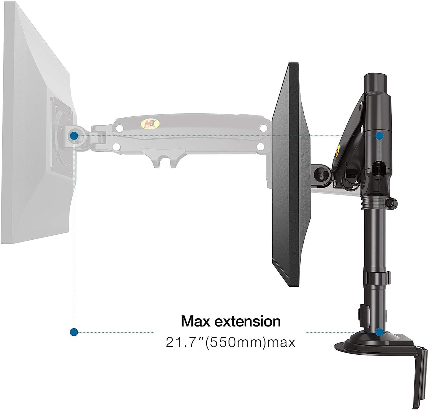 NB H100 Monitor Arm