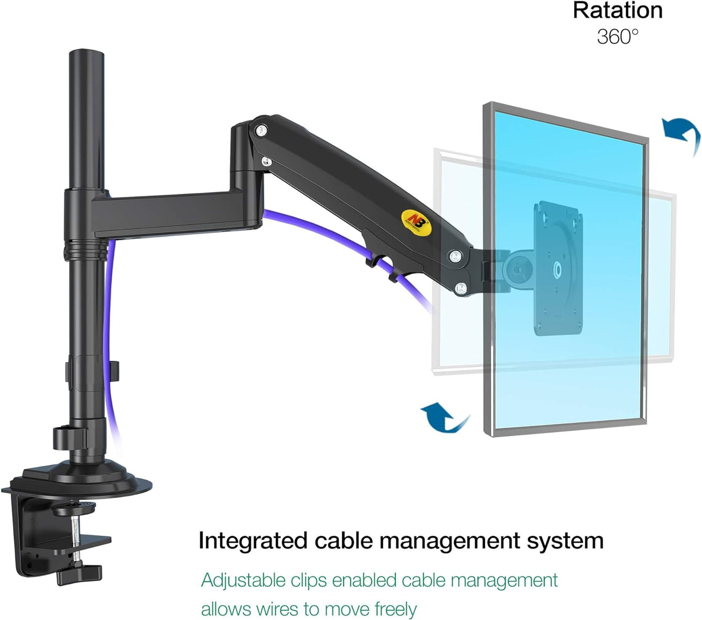 NB H100 Monitor Arm