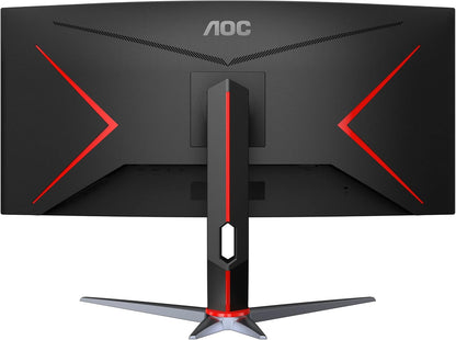 AOC CU34G2X 34 Inches Curved Ultrawide QHD Gaming Monitor