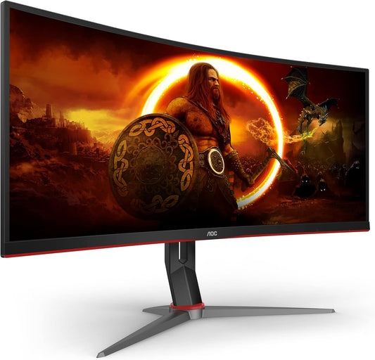 AOC CU34G10X 34 Inches Curved Ultrawide QHD Gaming Monitor