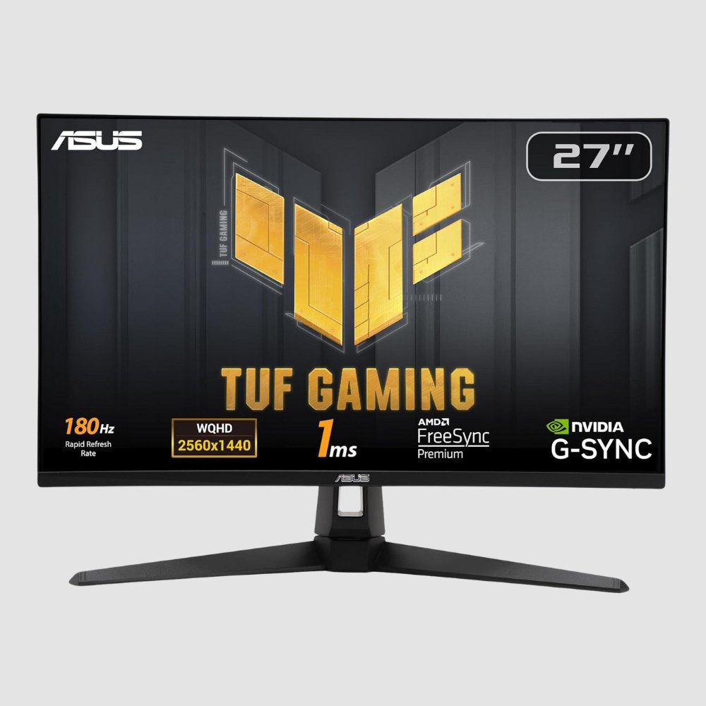 ASUS 27 - inch TUF Gaming VG27AQ3A 180 Hz QHD Gaming Monitor - NEF TECHNOLOGIES
