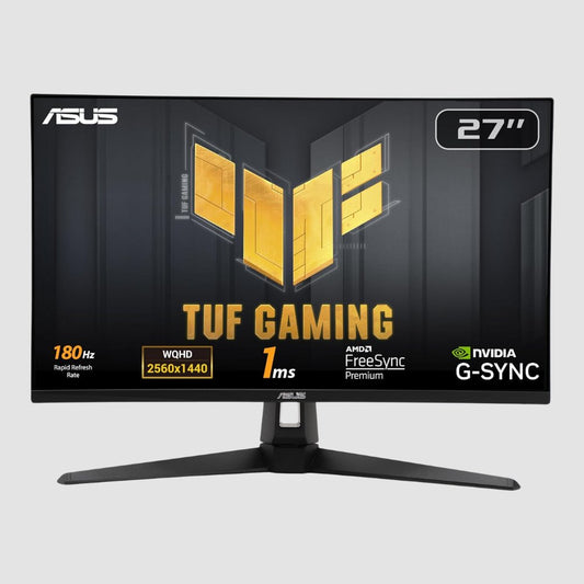 ASUS 27 - inch TUF Gaming VG27AQ3A 180 Hz QHD Gaming Monitor - NEF TECHNOLOGIES
