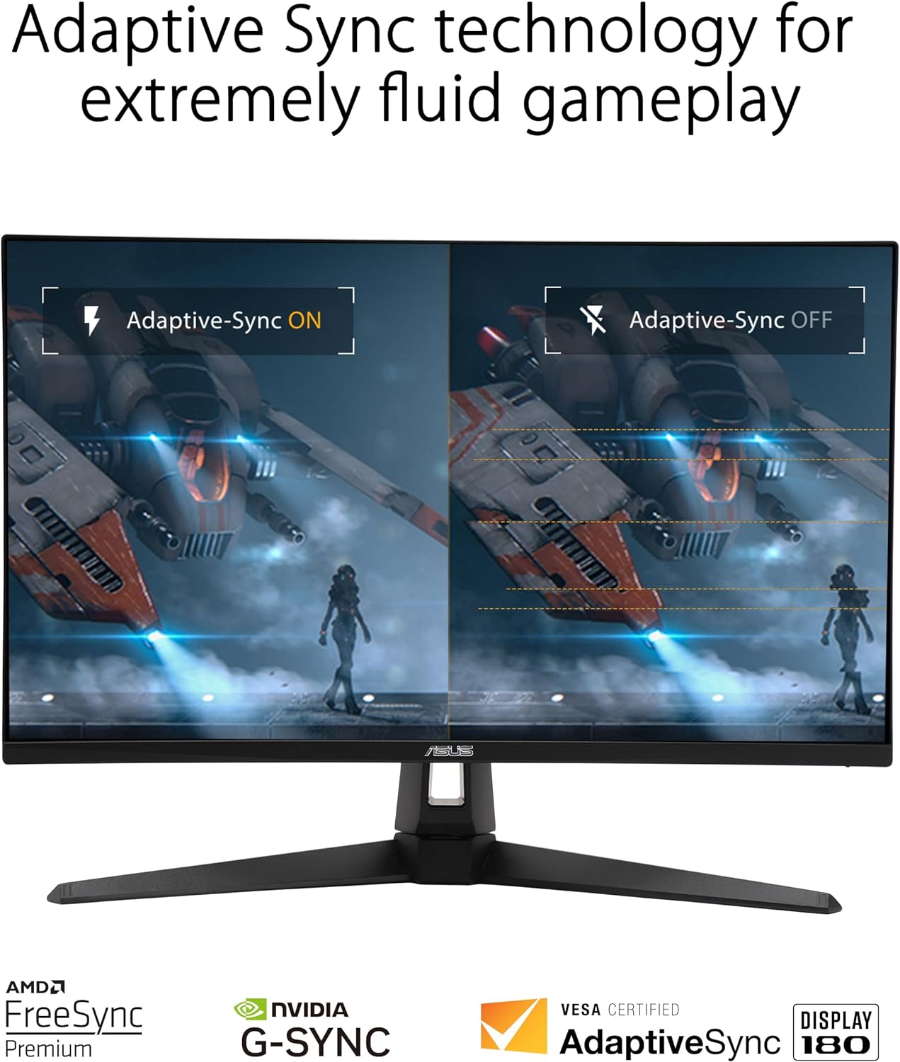 ASUS 27 - inch TUF Gaming VG27AQ3A 180 Hz QHD Gaming Monitor - NEF TECHNOLOGIES