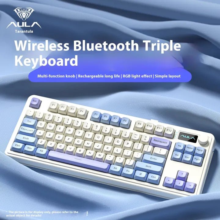 Aula S3187 Wireless 3 - Mode Keyboard + SC580SE Mouse Combo - NEF TECHNOLOGIES