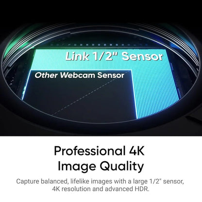 Insta360 Link 2 PTZ 4K Webcam for PC/Mac