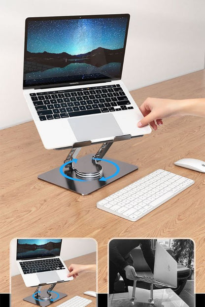 Horizontal Laptop Stand With Swivel Function