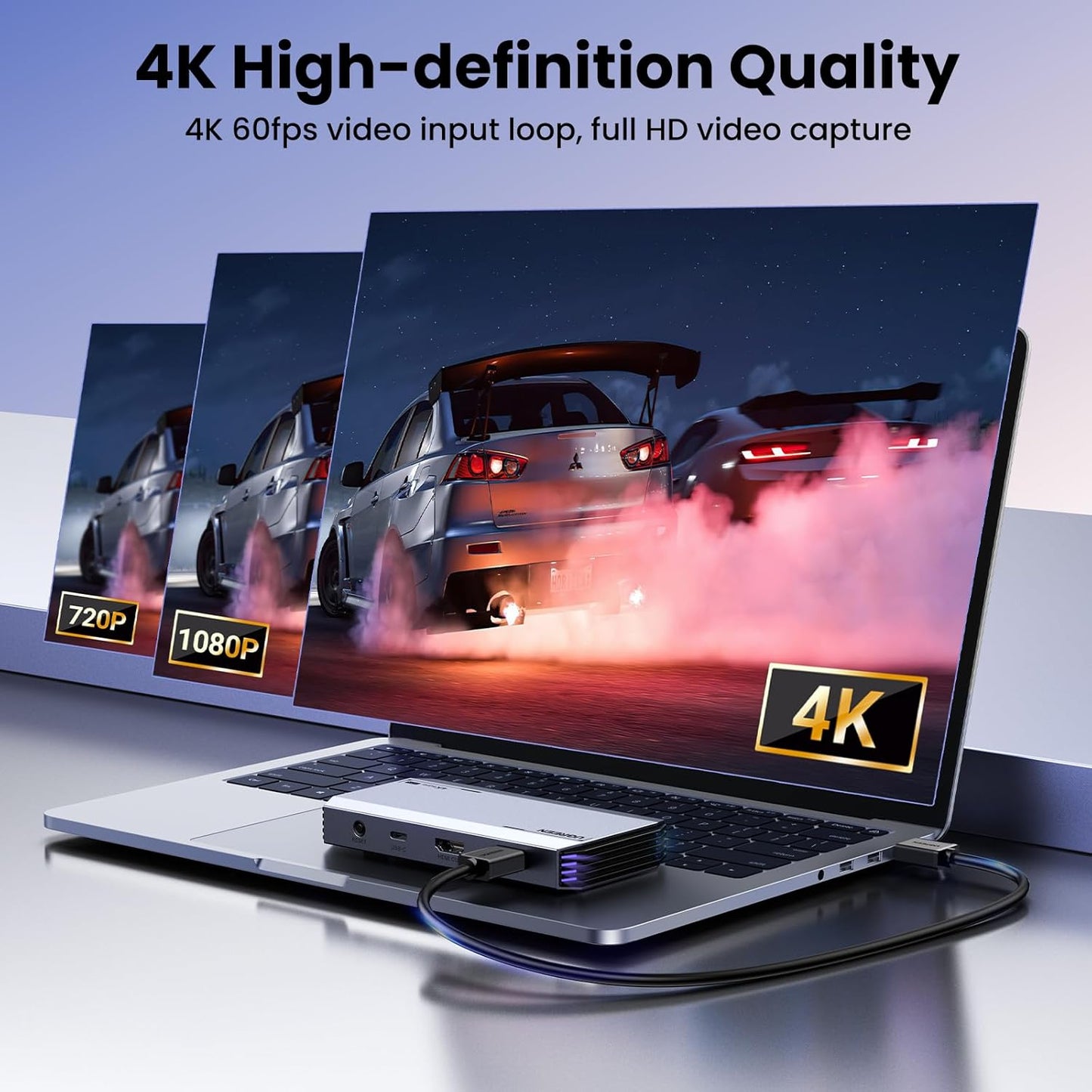 UGREEN 4K 60FPS HDMI VIDEO CAPTURE CARD