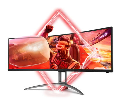 AOC AGON AG493UCX2 5K Gaming Monitor 49 inches