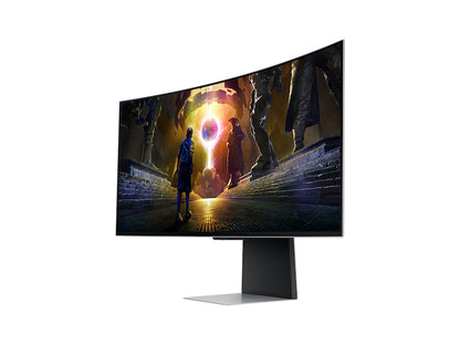 Samsung Odyssey OLED G8 34 Inches 1440p HDR 175 Hz Curved Ultrawide Gaming Monitor