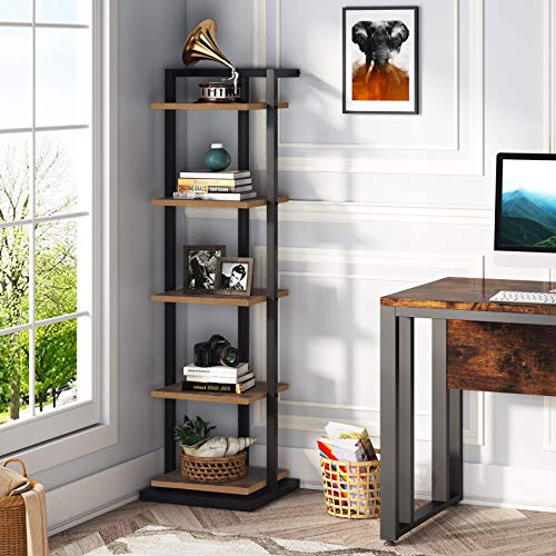 Standing Metal & Wood Shelf
